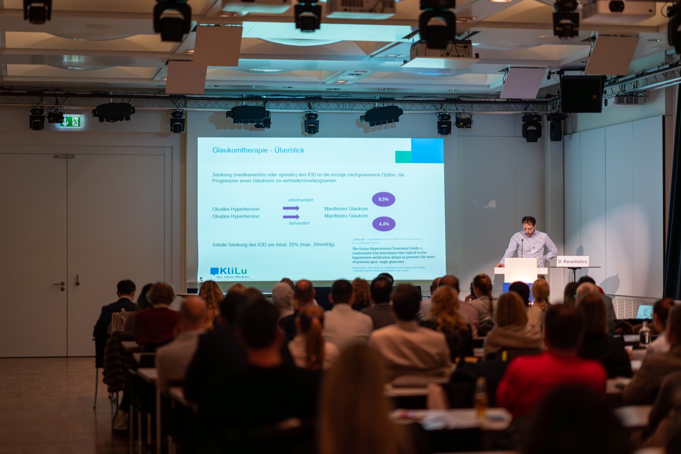 Vortrag im Saal